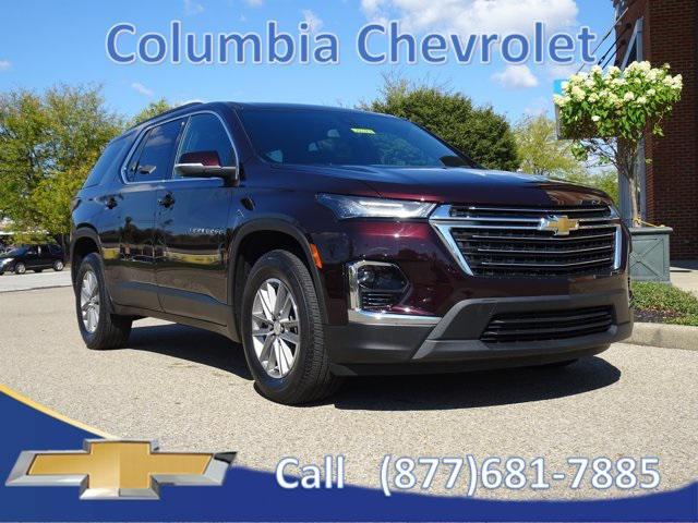 used 2022 Chevrolet Traverse car, priced at $33,207
