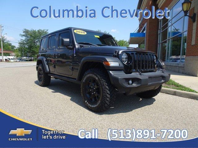 used 2020 Jeep Wrangler Unlimited car, priced at $27,467