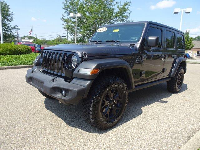 used 2020 Jeep Wrangler Unlimited car, priced at $27,467