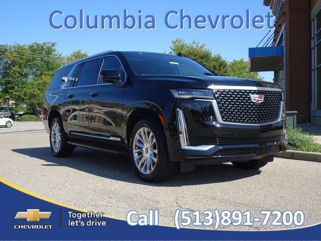 used 2023 Cadillac Escalade ESV car, priced at $69,806