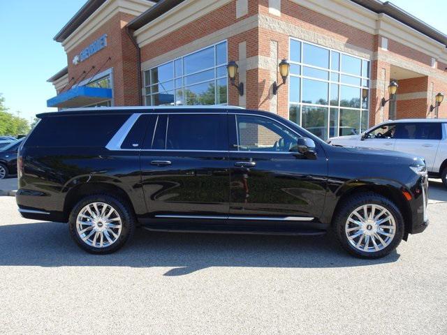 used 2023 Cadillac Escalade ESV car, priced at $69,806