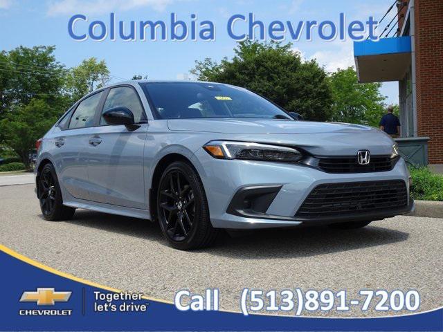 used 2023 Honda Civic car, priced at $25,840