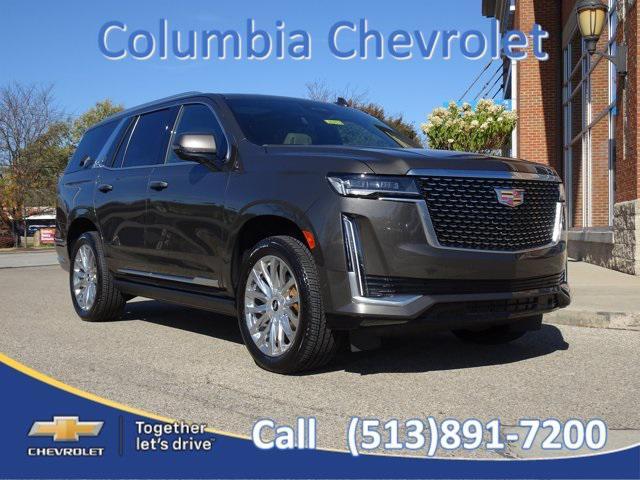 used 2021 Cadillac Escalade car, priced at $60,887