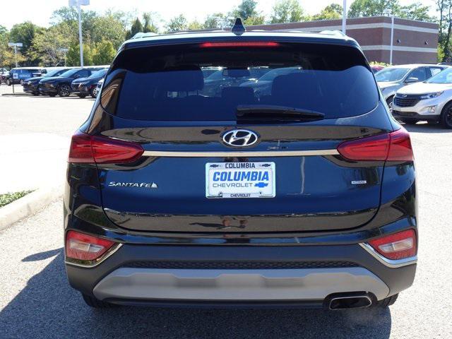 used 2019 Hyundai Santa Fe car, priced at $14,508