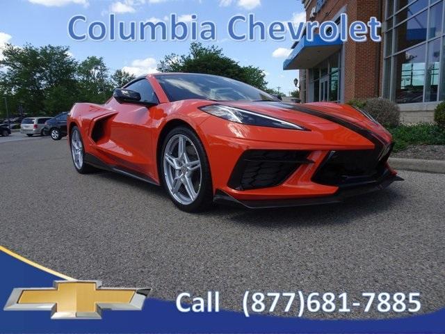 used 2021 Chevrolet Corvette car, priced at $77,536