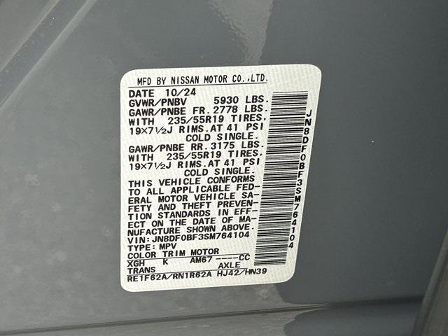 new 2025 Nissan ARIYA car, priced at $51,275