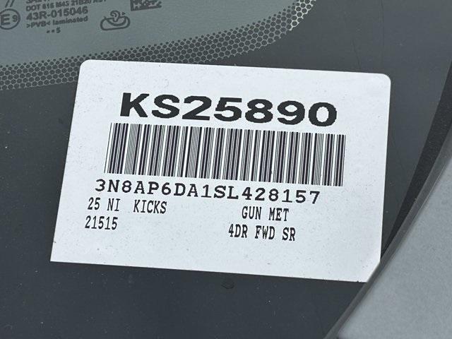 new 2025 Nissan Kicks car, priced at $26,849