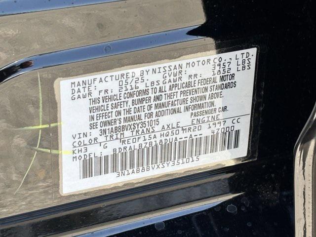 new 2025 Nissan Sentra car, priced at $22,177