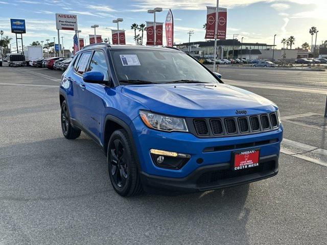 used 2021 Jeep Compass car, priced at $18,798