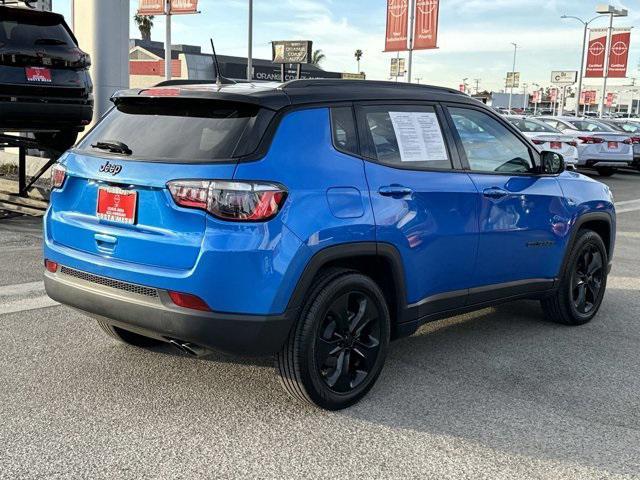 used 2021 Jeep Compass car, priced at $18,798