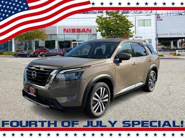 new 2024 Nissan Pathfinder car, priced at $47,098