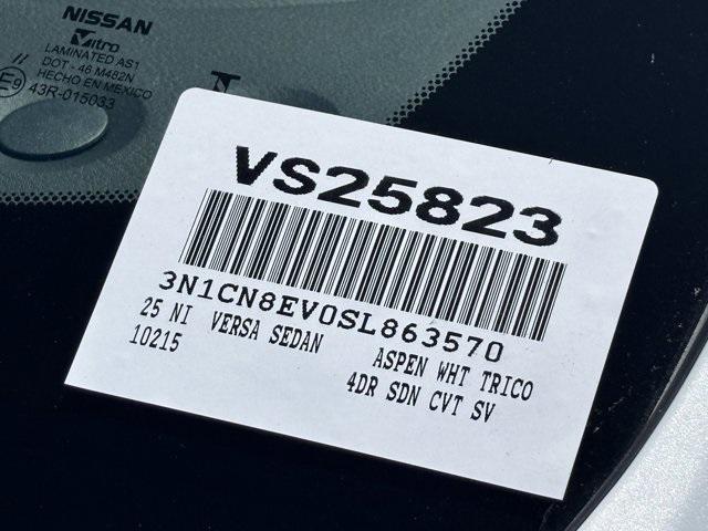 new 2025 Nissan Versa car, priced at $22,315