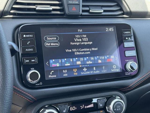 new 2025 Nissan Versa car, priced at $23,156
