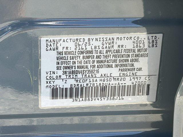 new 2025 Nissan Sentra car, priced at $25,670