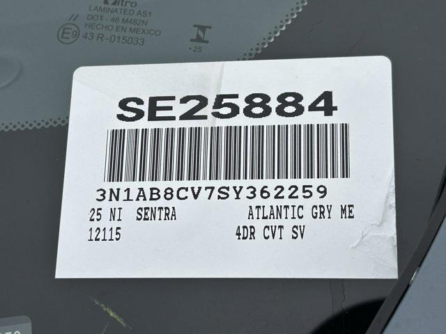 new 2025 Nissan Sentra car, priced at $23,871