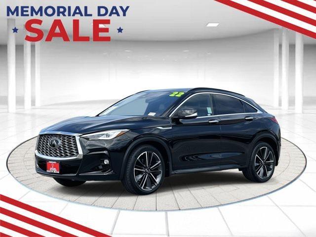 used 2022 INFINITI QX55 car, priced at $28,830