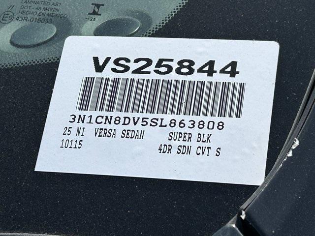 new 2025 Nissan Versa car, priced at $21,388