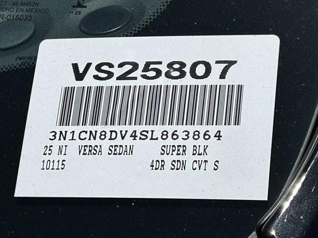 new 2025 Nissan Versa car, priced at $21,388