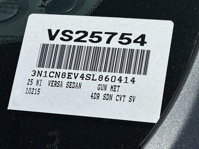 new 2025 Nissan Versa car, priced at $21,911