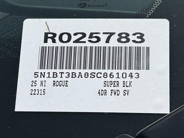 new 2025 Nissan Rogue car, priced at $30,265