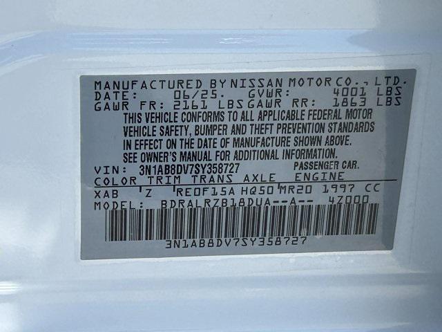 new 2025 Nissan Sentra car, priced at $25,230