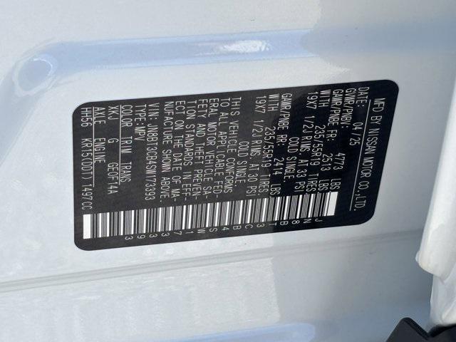new 2025 Nissan Rogue car, priced at $37,782