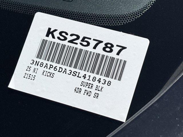 new 2025 Nissan Kicks car, priced at $26,912