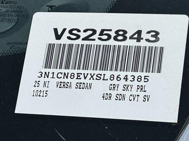 new 2025 Nissan Versa car, priced at $22,315