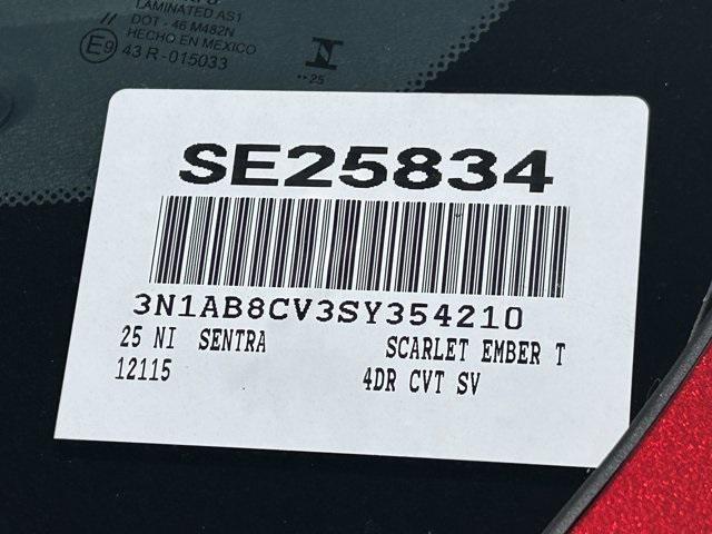 new 2025 Nissan Sentra car, priced at $23,615