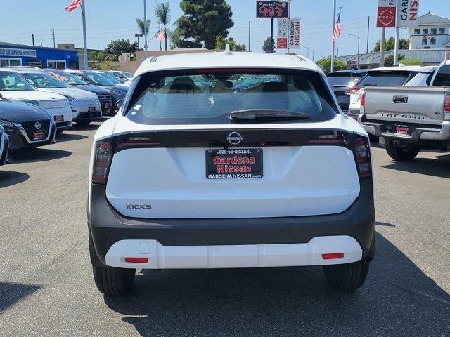 new 2025 Nissan Kicks car, priced at $23,725