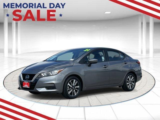 used 2021 Nissan Versa car, priced at $13,165