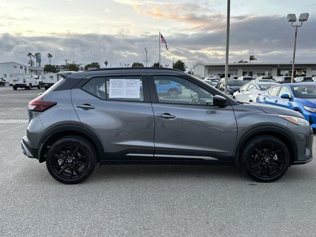 used 2024 Nissan Kicks car, priced at $19,998