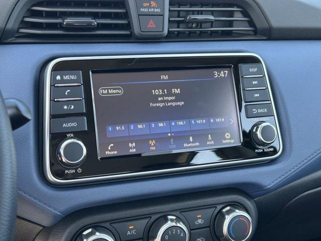 new 2025 Nissan Versa car, priced at $22,245