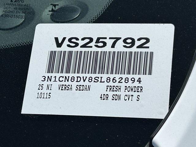 new 2025 Nissan Versa car, priced at $21,388