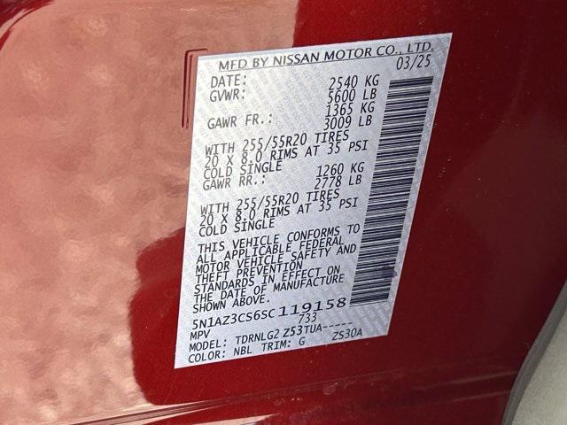 new 2025 Nissan Murano car, priced at $46,224