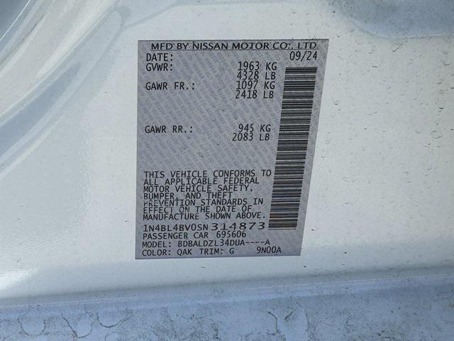 new 2025 Nissan Altima car, priced at $26,858