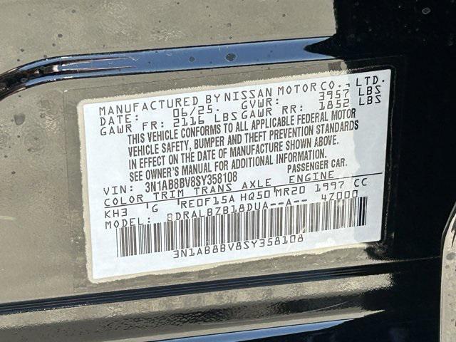 new 2025 Nissan Sentra car, priced at $22,171