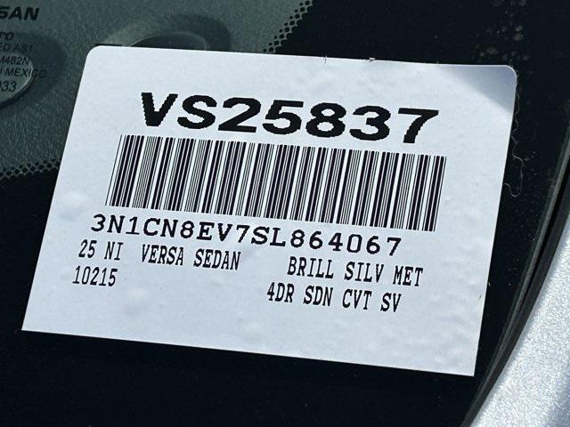 new 2025 Nissan Versa car, priced at $21,832