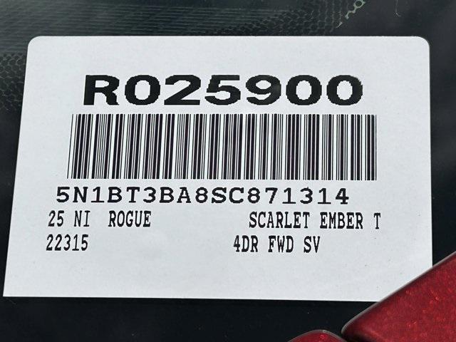 new 2025 Nissan Rogue car, priced at $31,059