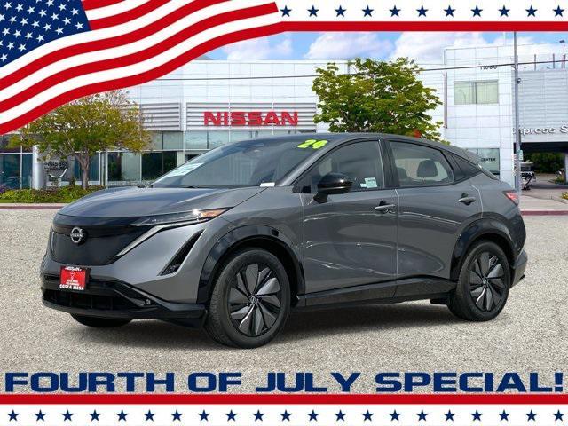 new 2024 Nissan ARIYA car, priced at $47,319