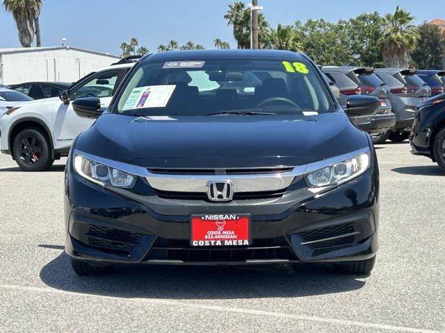 used 2018 Honda Civic car, priced at $15,608