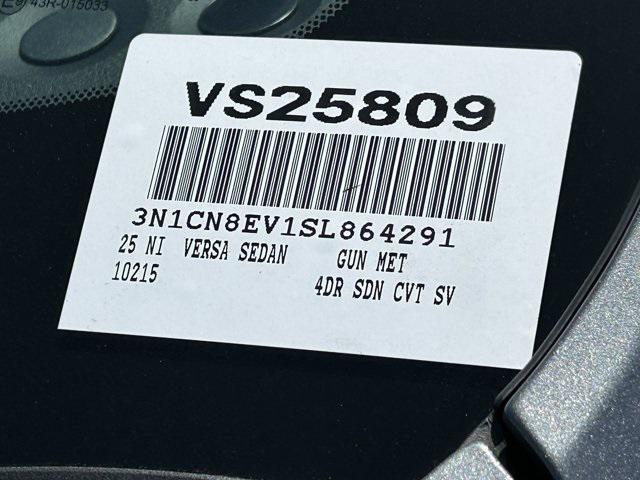 new 2025 Nissan Versa car, priced at $22,385