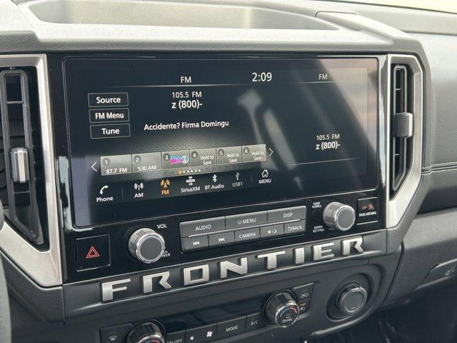 new 2025 Nissan Frontier car, priced at $40,005