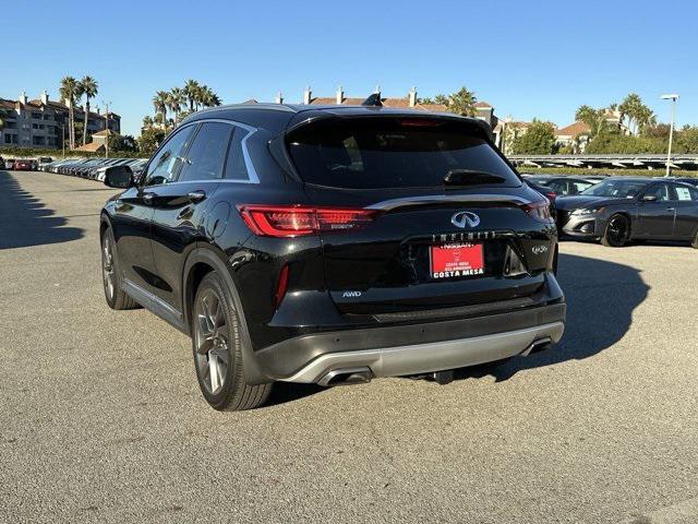 used 2021 INFINITI QX50 car, priced at $29,988