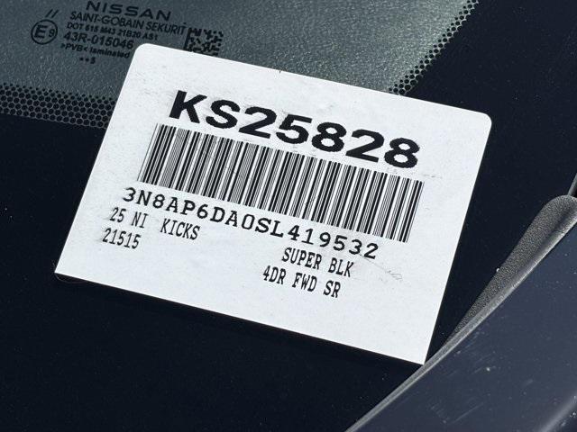 new 2025 Nissan Kicks car, priced at $27,412