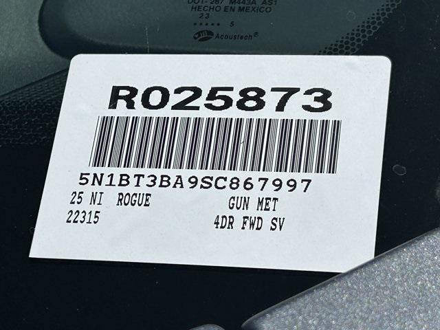 new 2025 Nissan Rogue car, priced at $30,653