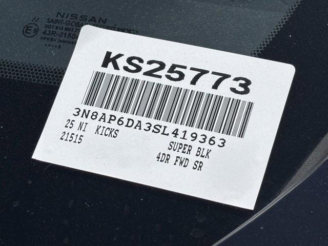 new 2025 Nissan Kicks car, priced at $26,912