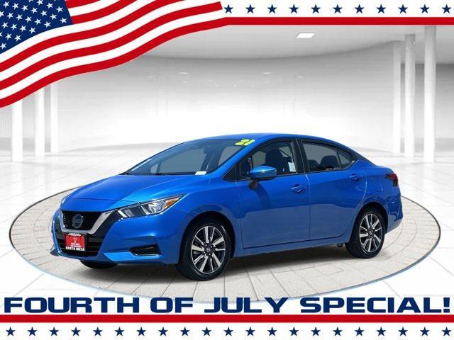 used 2021 Nissan Versa car, priced at $14,416