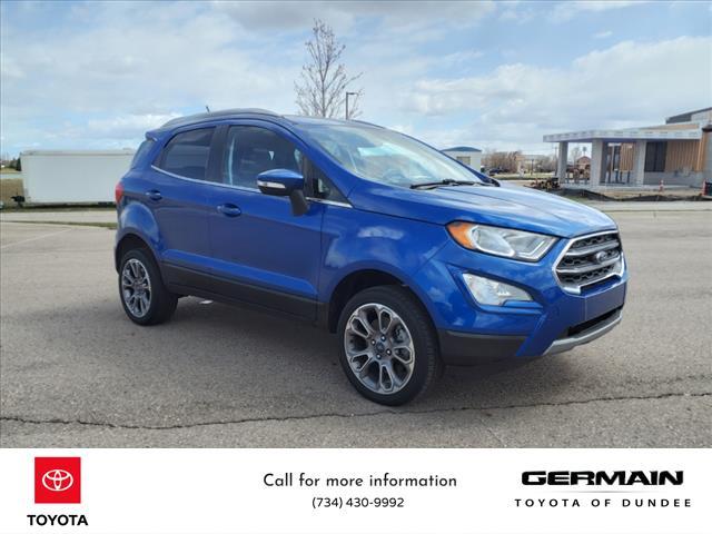 used 2021 Ford EcoSport car, priced at $17,097