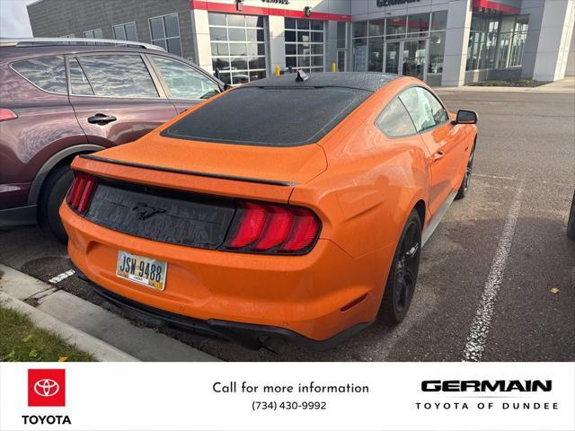 used 2020 Ford Mustang car, priced at $21,991